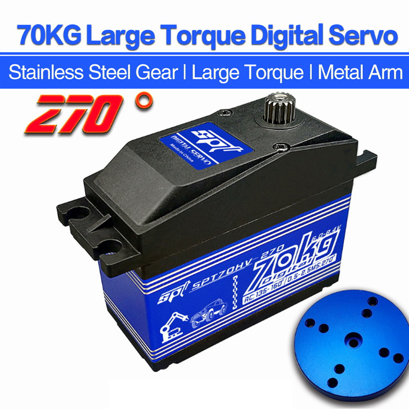 SPT70HV 70kg Digital Servo Met - Robot Arm Metal recension och pris