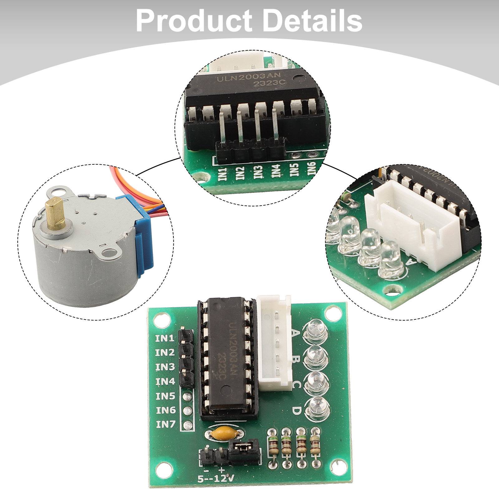 5V 4-Phase Stepper Motor 28BYJ - 28Byj-48 recension och pris