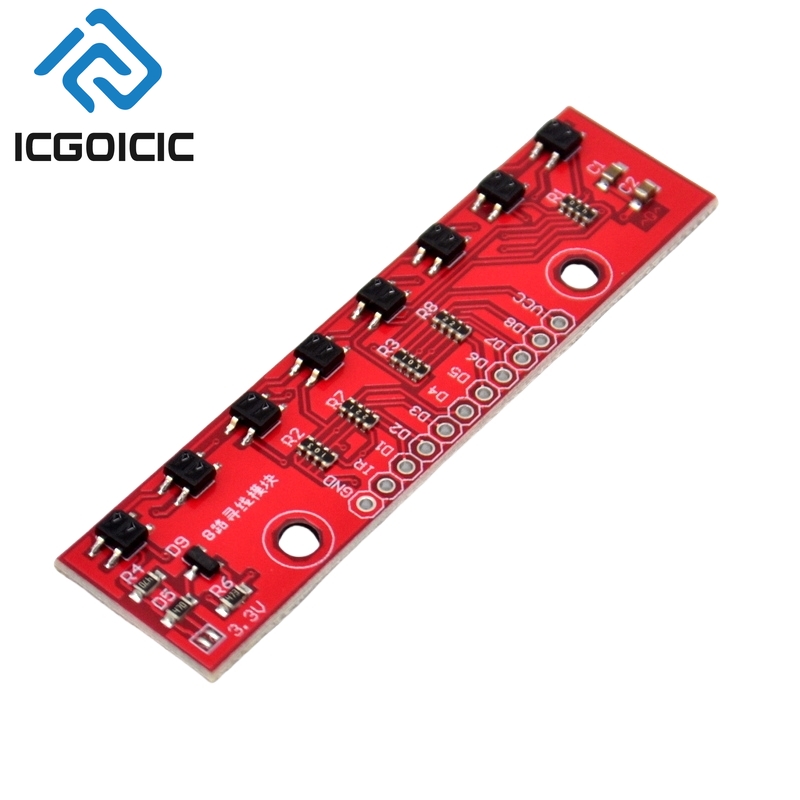 1-10PCS 8-Channels Infrared Li - Line Follower Robot recension och pris
