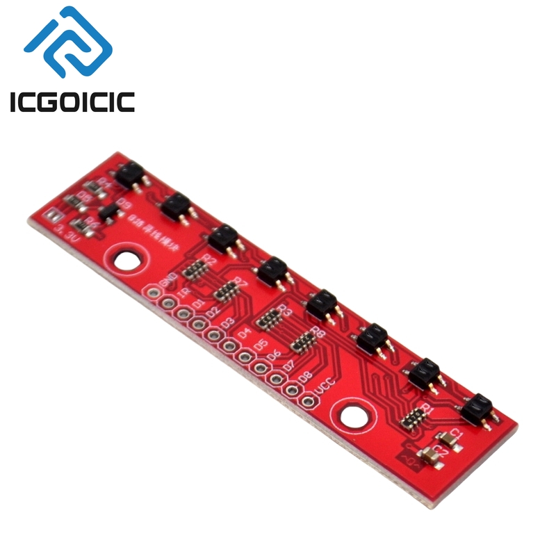 1-10PCS 8-Channels Infrared Li - Line Follower Robot recension och pris