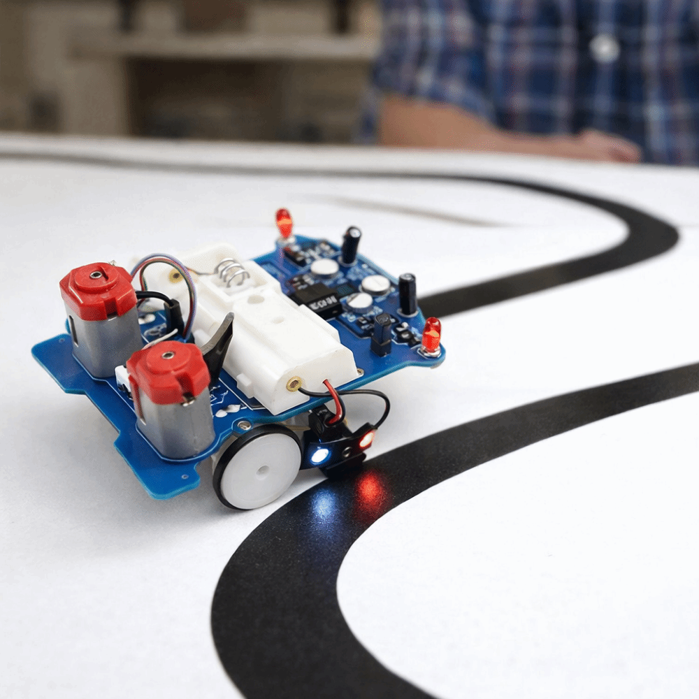 Intelligent Tracking D2-5 Inte - Line Follower Robot recension och pris