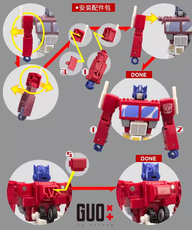 Studio Series SS Devastator Op - Robot Arm Kit recension och pris