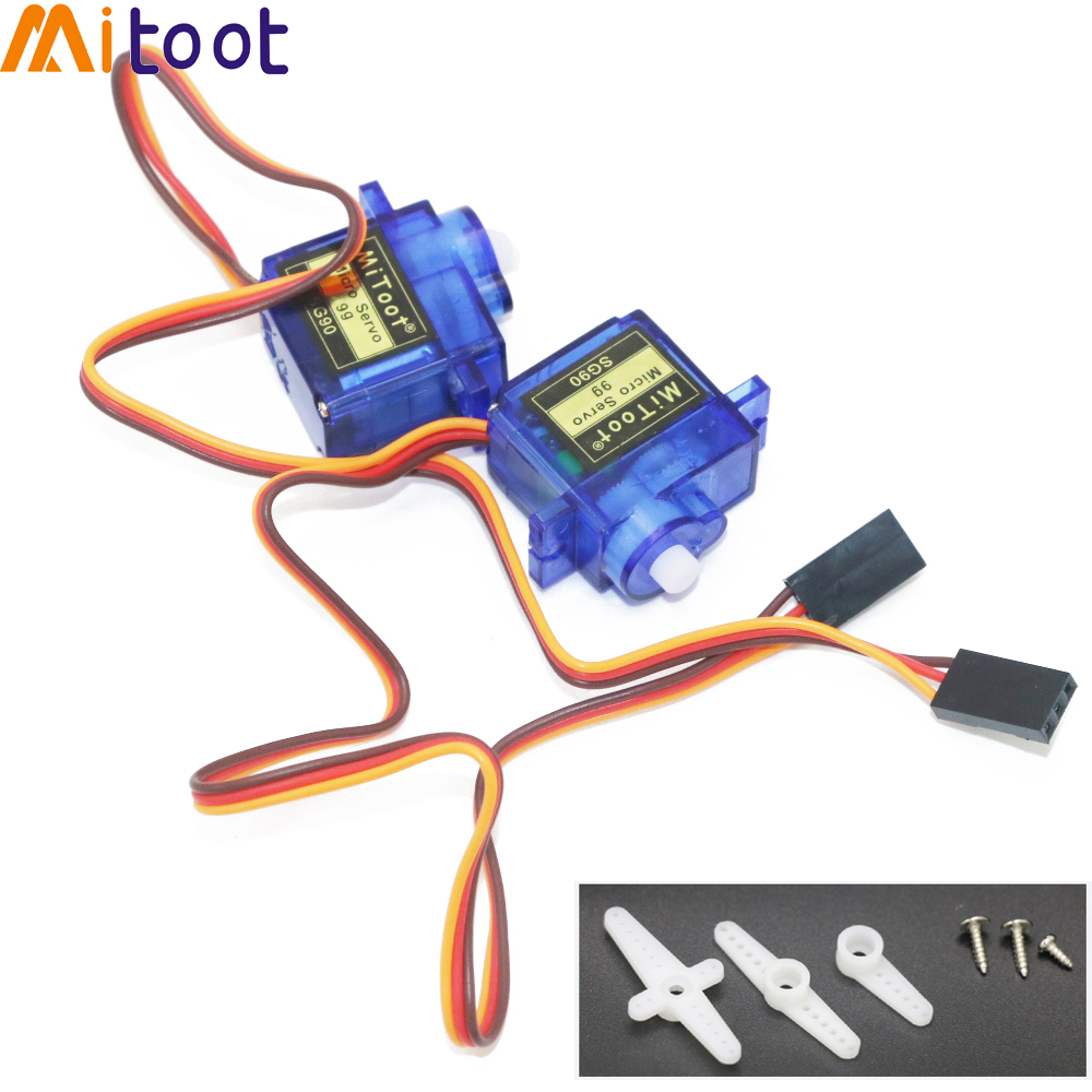 1/2/5pcs Mitoot Rc Mini Micro  - Sg90 Servo recension och pris