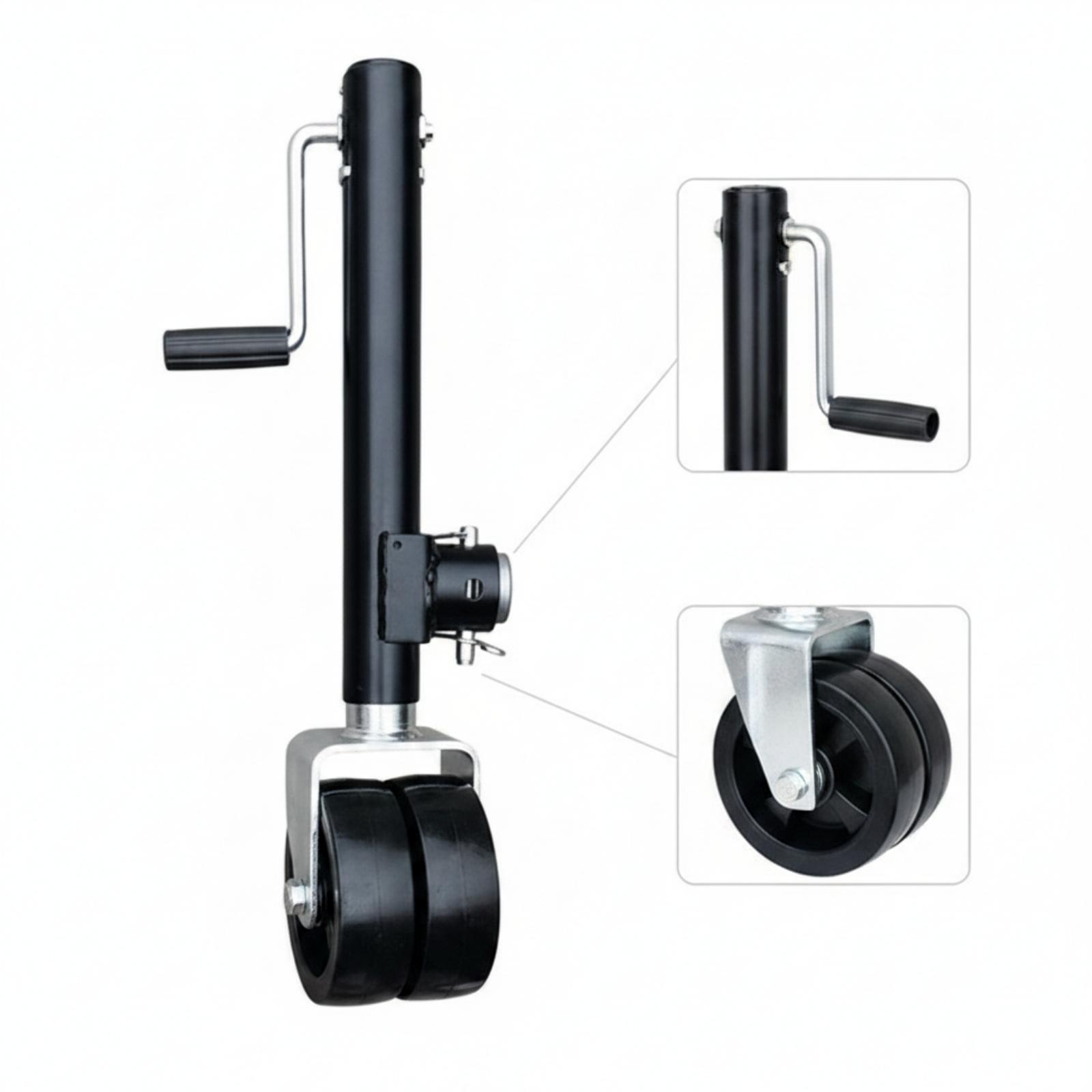 Trailer Jack Swivel Caster Sid - Caster Wheel recension och pris
