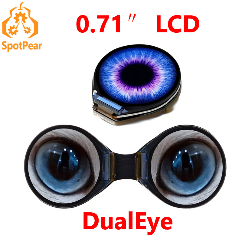 Waveshare 0.71inch Double Eye  - Stm32 Robot recension och pris
