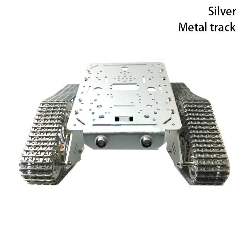 Metal 2WD Tank Chassis with Pl - Robot Arm Kit recension och pris