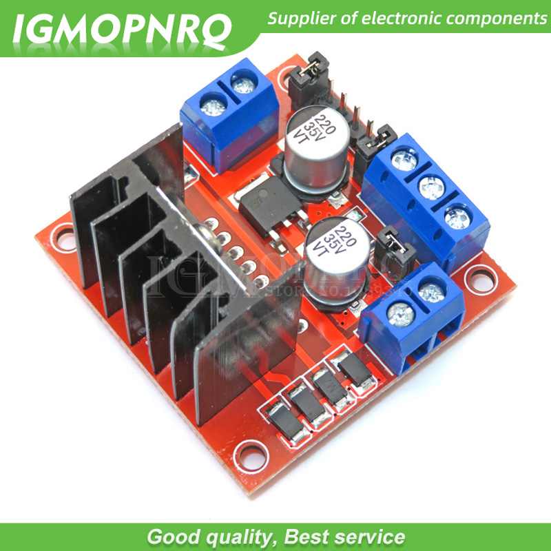1pcs Dual H Bridge DC Stepper  - L298N Module recension och pris