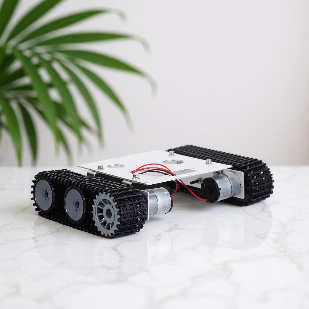 Metal Robot Tank Chassis Kit - - Robot Chassis recension och pris