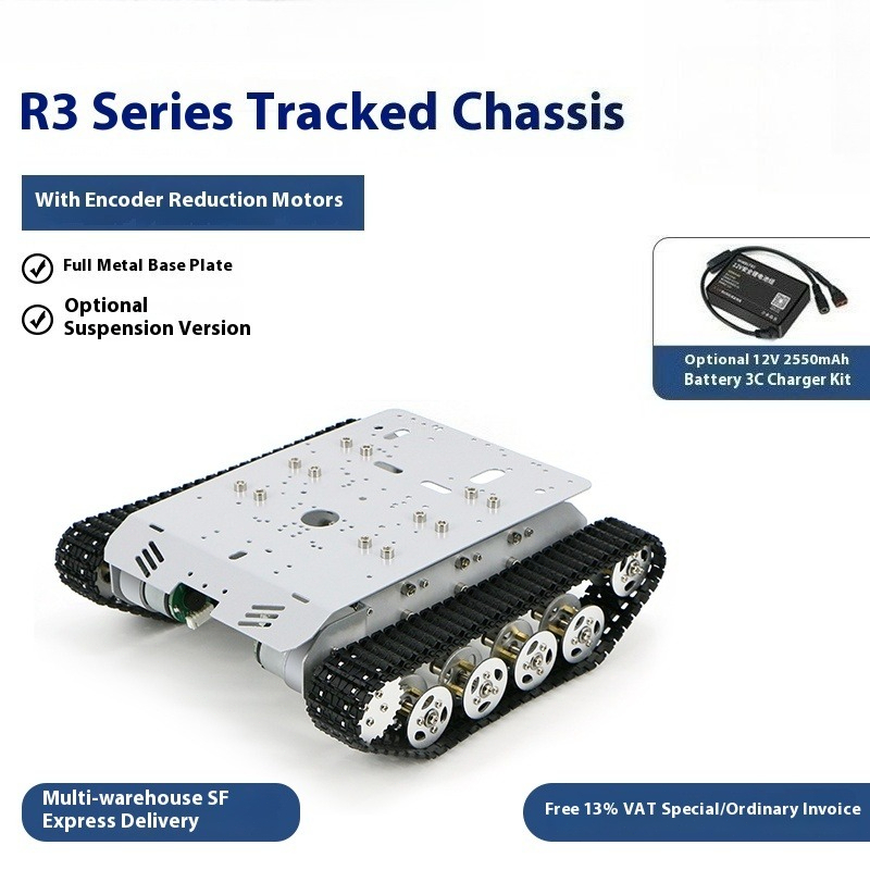 R3 Series Tank Chassis, Intell - Tracked Robot Chassis recension och pris