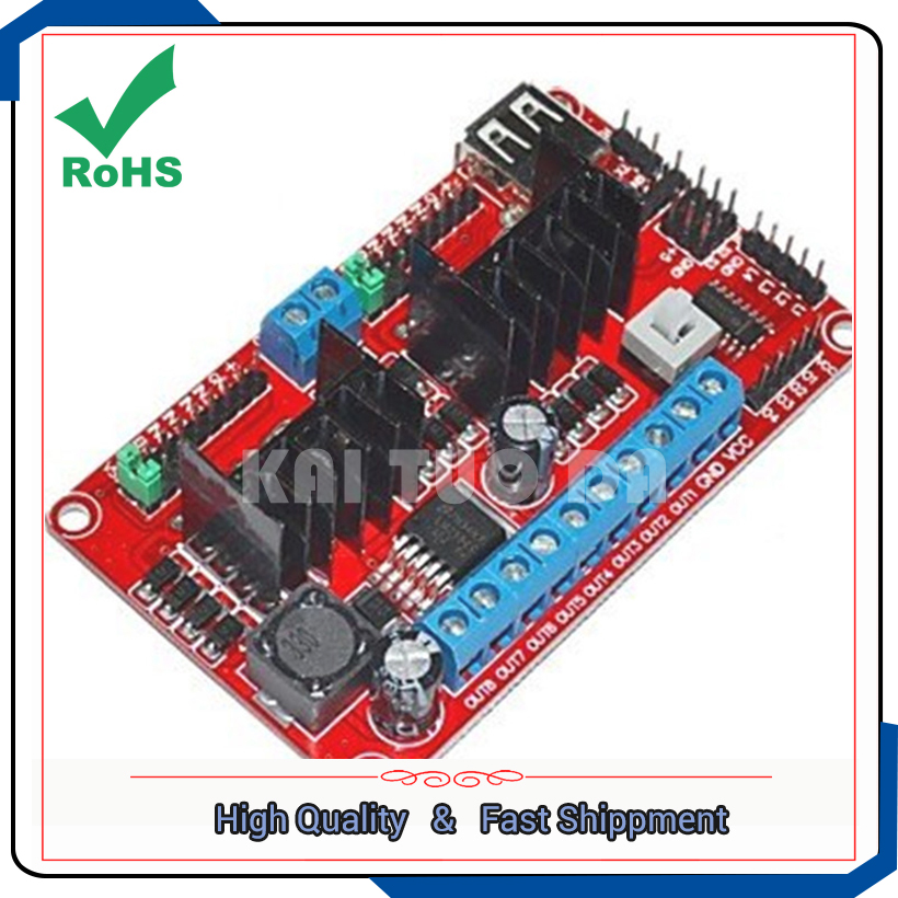L298N V3 / four 4 DC stepper m - L298N Module recension och pris
