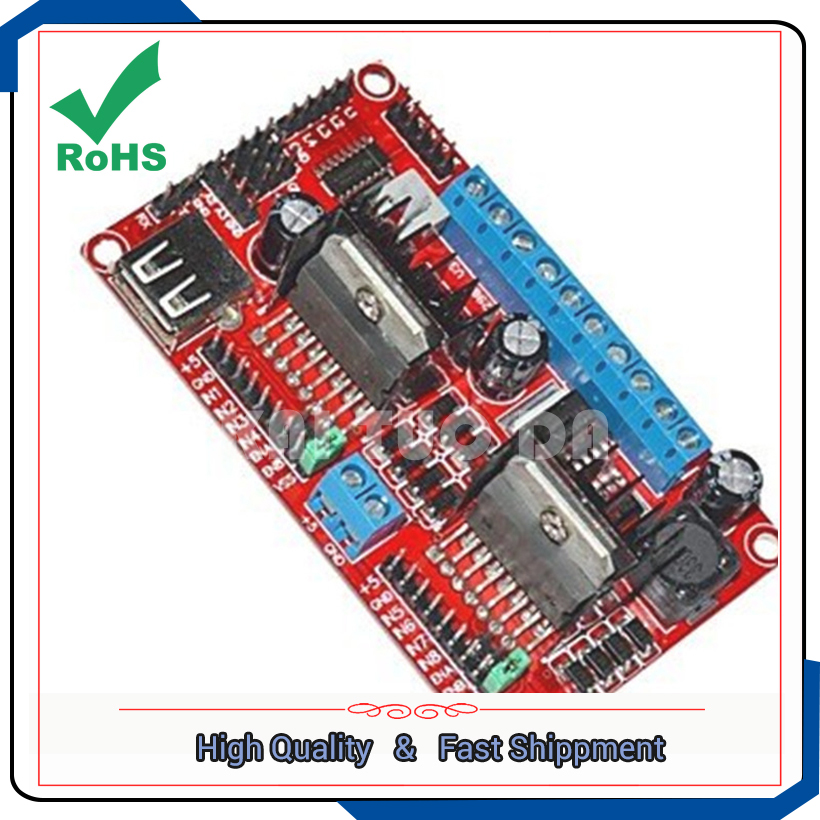L298N V3 / four 4 DC stepper m - L298N Module recension och pris