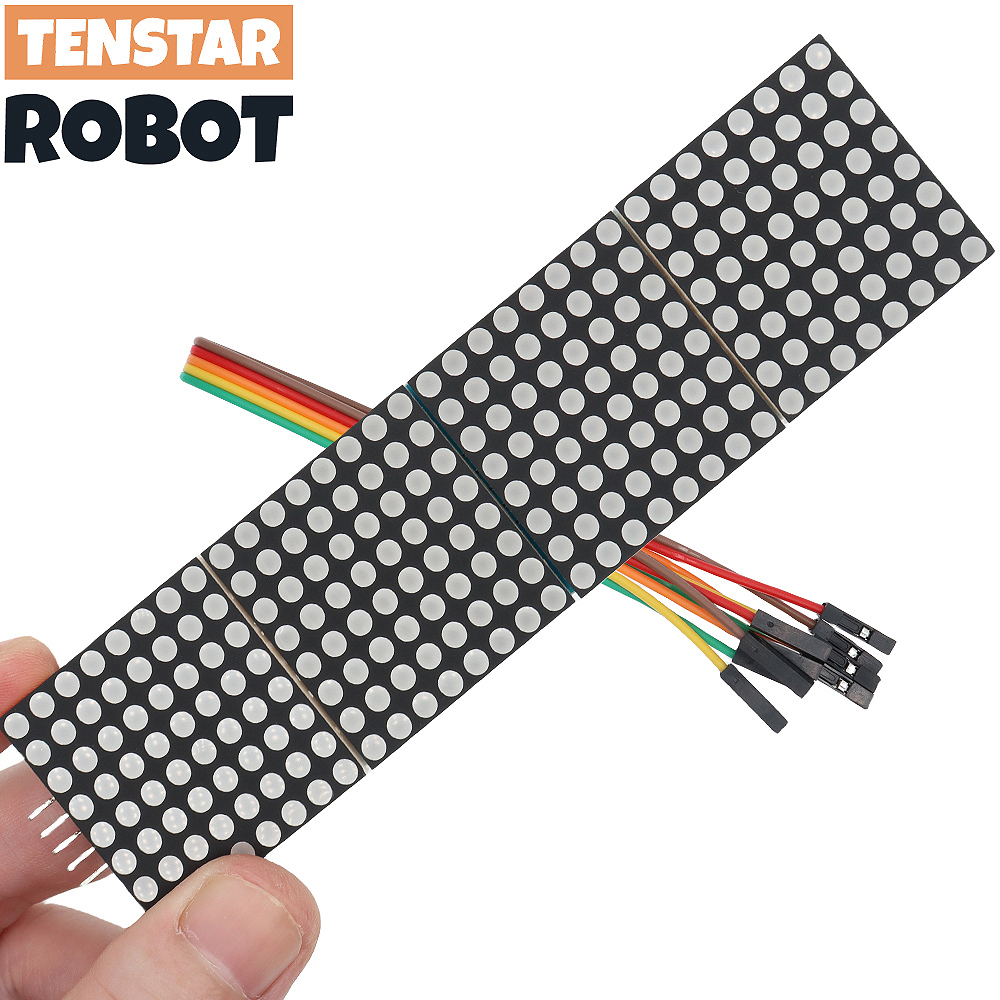 MAX7219 Dot Matrix Module Micr - Line Follower Robot recension och pris