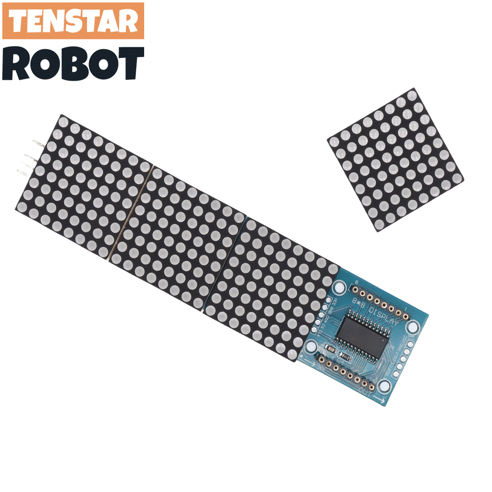 MAX7219 Dot Matrix Module Micr - Line Follower Robot recension och pris