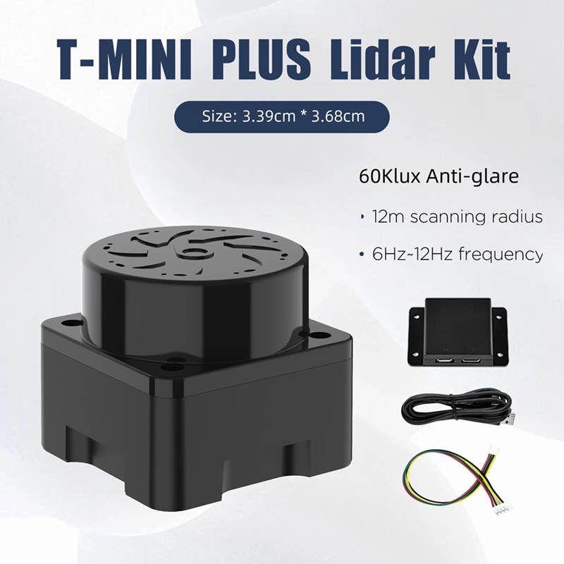 T-MINI-Plus Lidar Scanner 360° - Ros Robot recension och pris