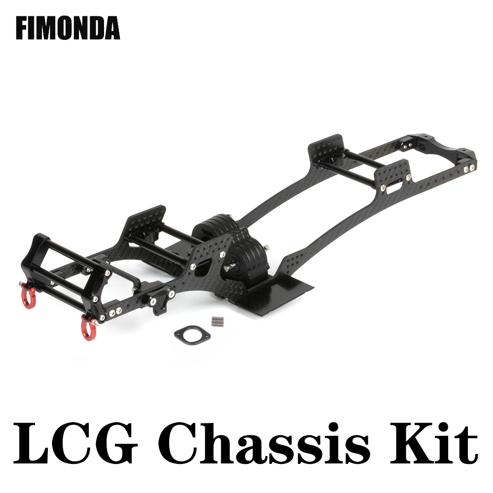 Carbon Fiber LCG Chassis Kit F - Robot Car Kit recension och pris