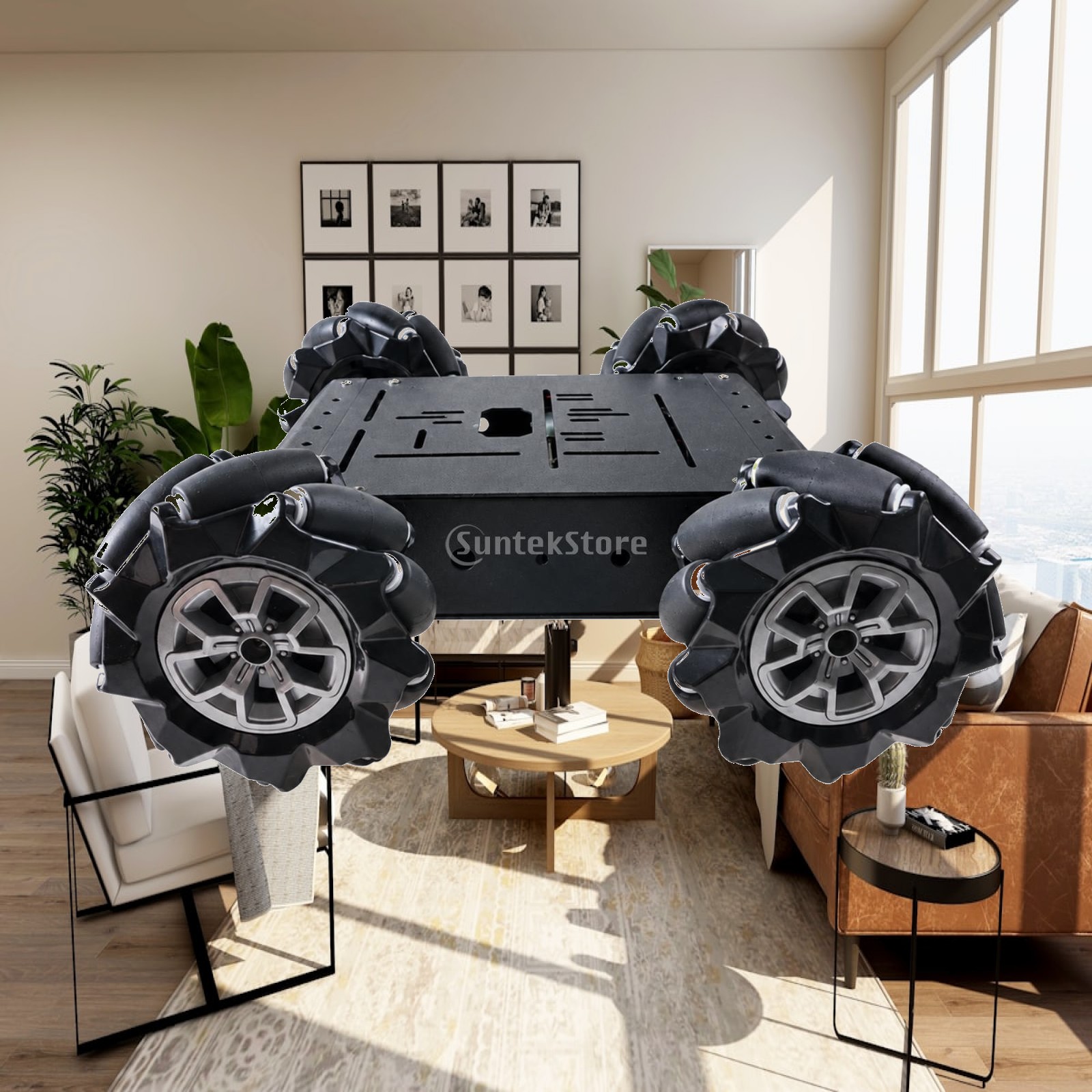 Multidirectional RC Car Chassi - Robot Car Kit recension och pris
