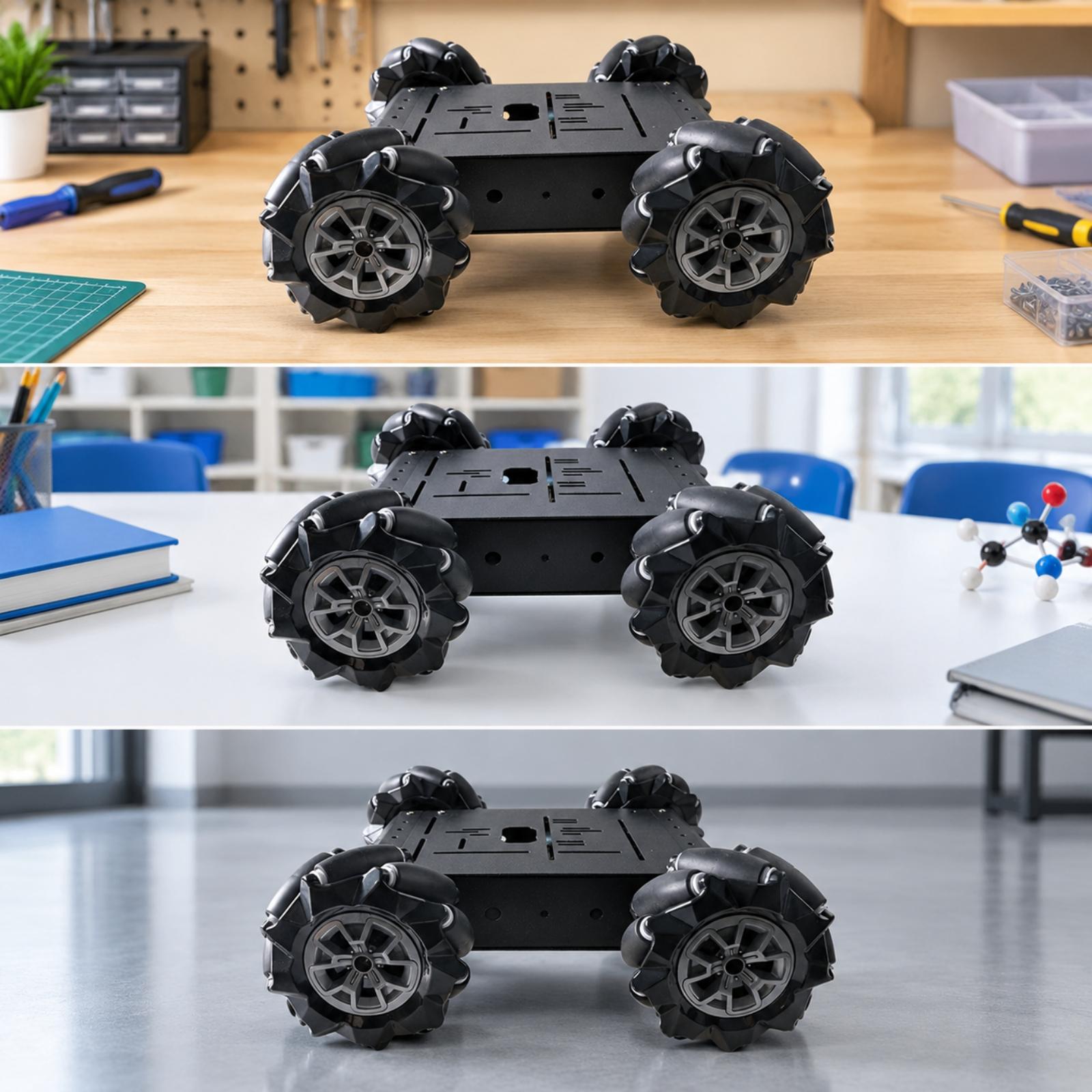 Multidirectional RC Car Chassi - Robot Car Kit recension och pris