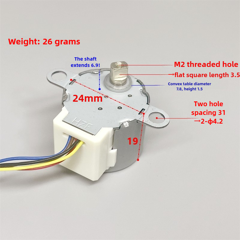 24BYJ48  DC 5V Stepper Motor D - Dc Motor recension och pris