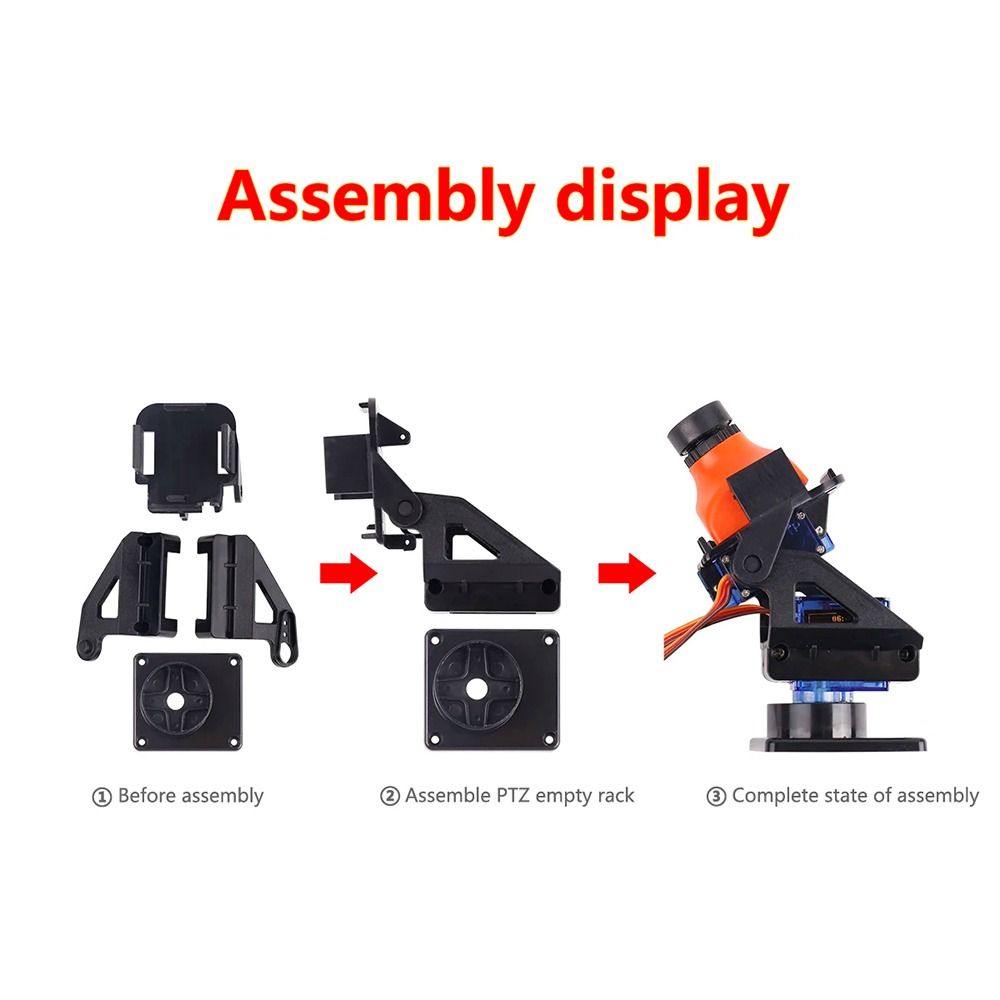 1Sets Rc Plane Parts Steering  - Pan Tilt Bracket recension och pris