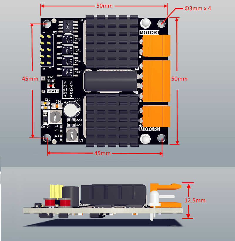 Arduino 24V Motor Driver Board - L298N Module recension och pris