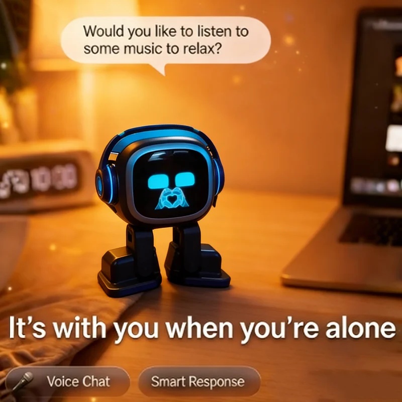 New EMO AI Robot Interactive D - Ros Robot recension och pris