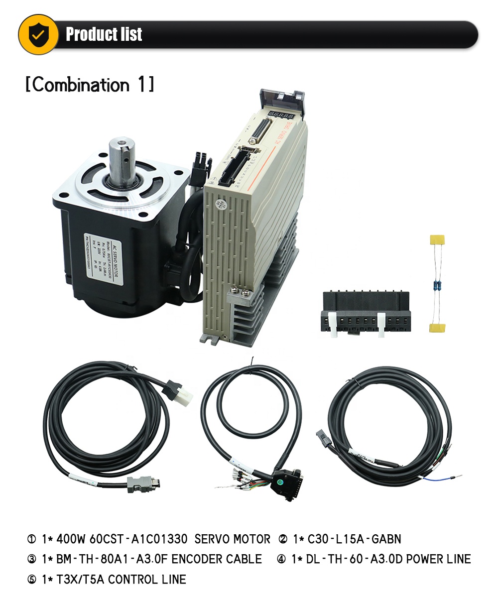 60mm 400W 220V 2.8A 1.27NM AC  - Servo Kit recension och pris
