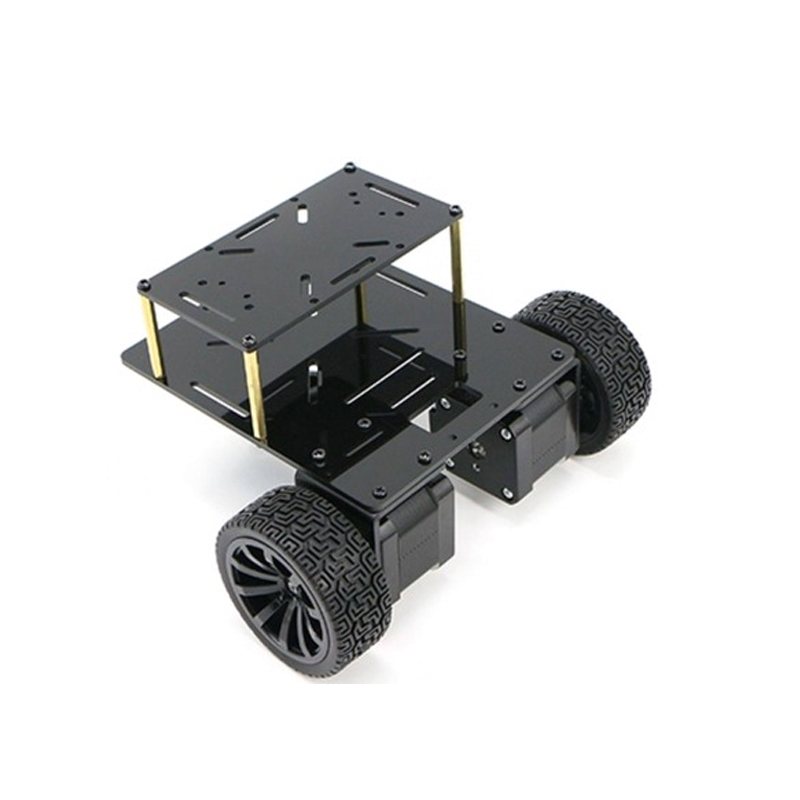 3WD Robot Car DC / Stepper Mot - Tracked Robot Chassis recension och pris
