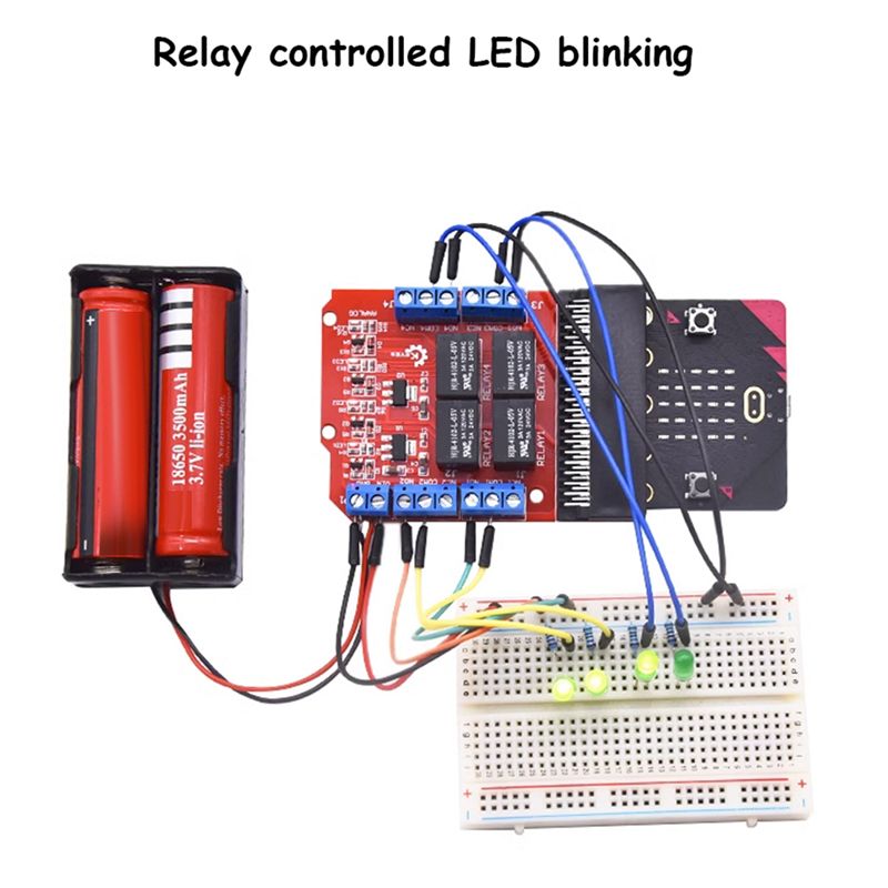 A64I Microbit 4 Channel Relay  - Microbit recension och pris