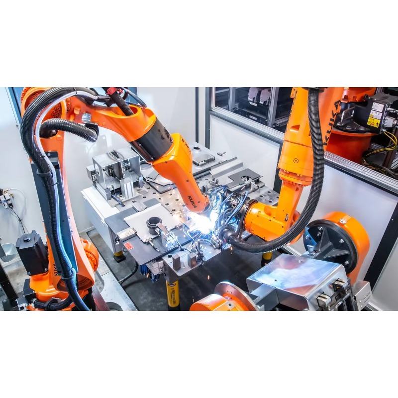 6 Axis Robot Arm System PLC Mo - Robot Arm Metal recension och pris