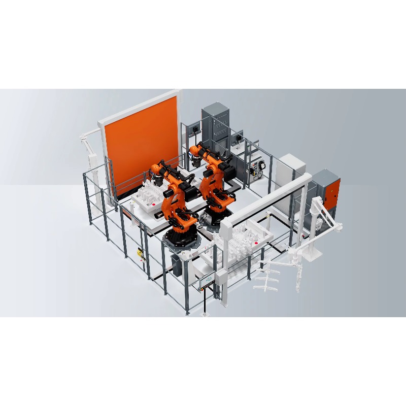 6 Axis Robot Arm System PLC Mo - Robot Arm Metal recension och pris