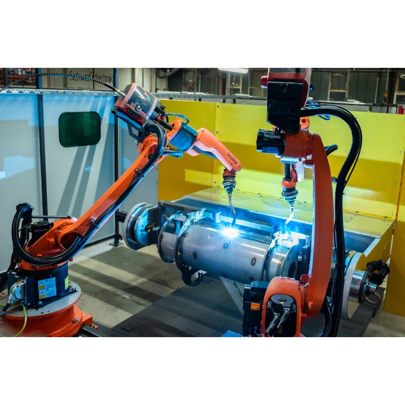 6 Axis Robot Arm System PLC Mo - Robot Arm Metal recension och pris