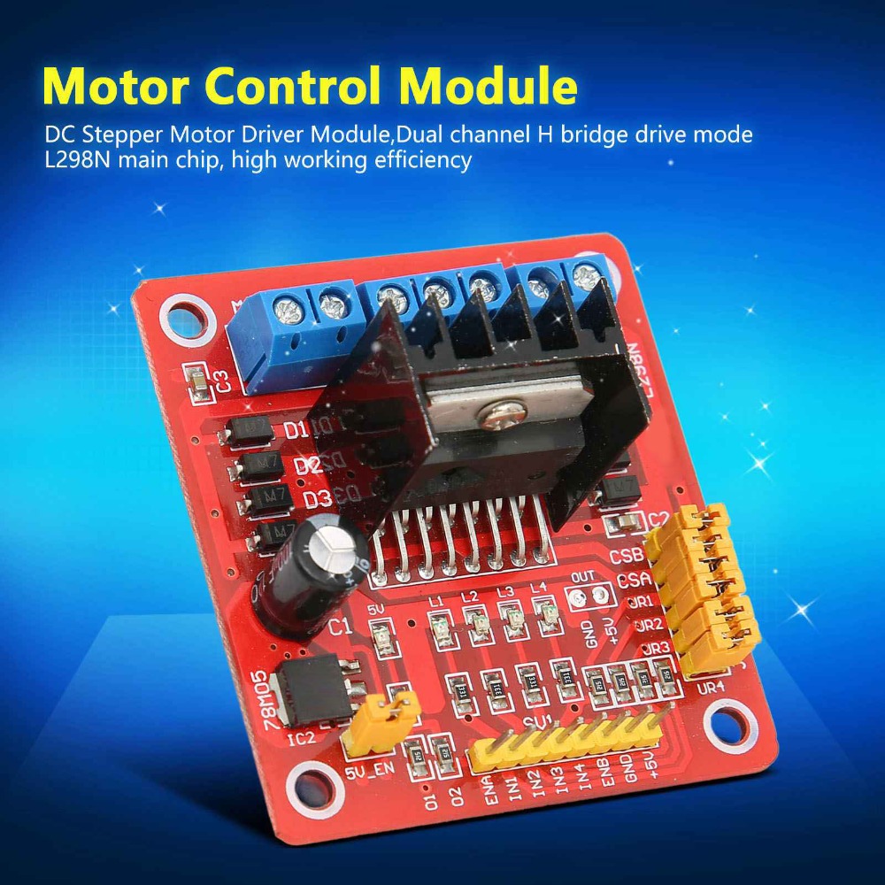 L298N Stepper Motor Driver Mod - L298N Module recension och pris