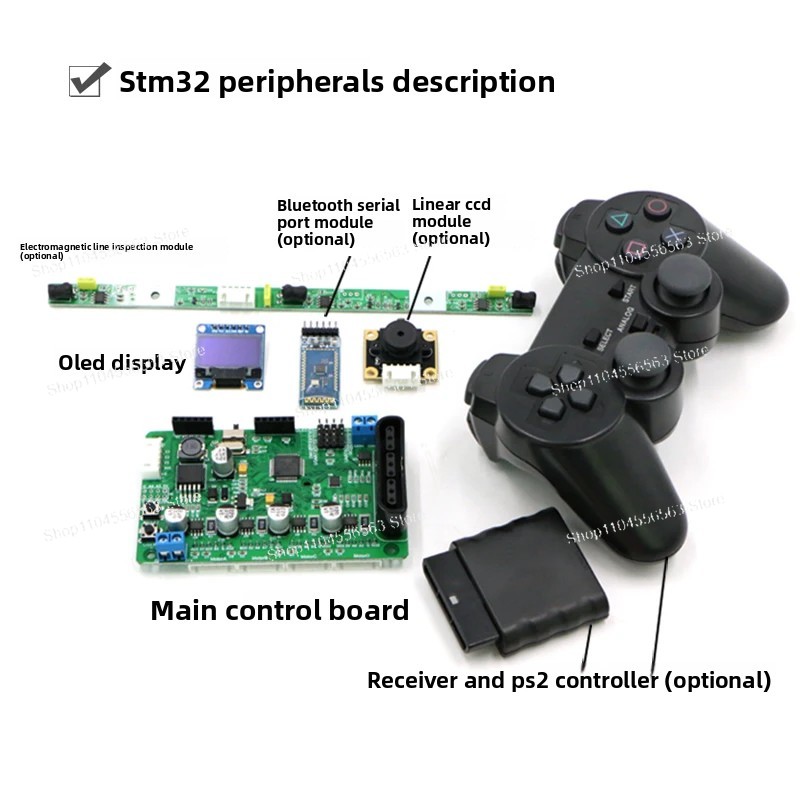 32-bit MCU Main Control Board  - Line Follower Robot recension och pris