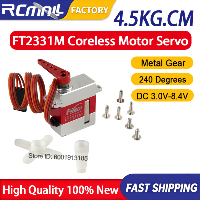 FT2331M Micro Digital Servo 4. - Robot Arm Metal recension och pris