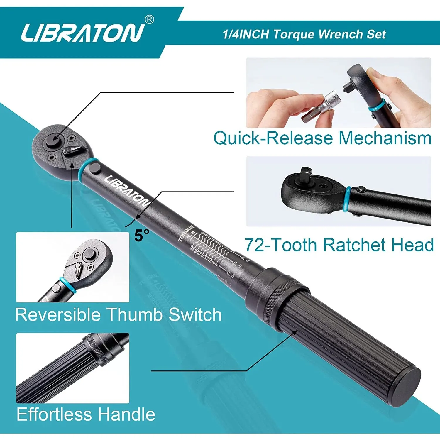 LIBRATON Bike Torque Wrench, 1 - Microbit recension och pris