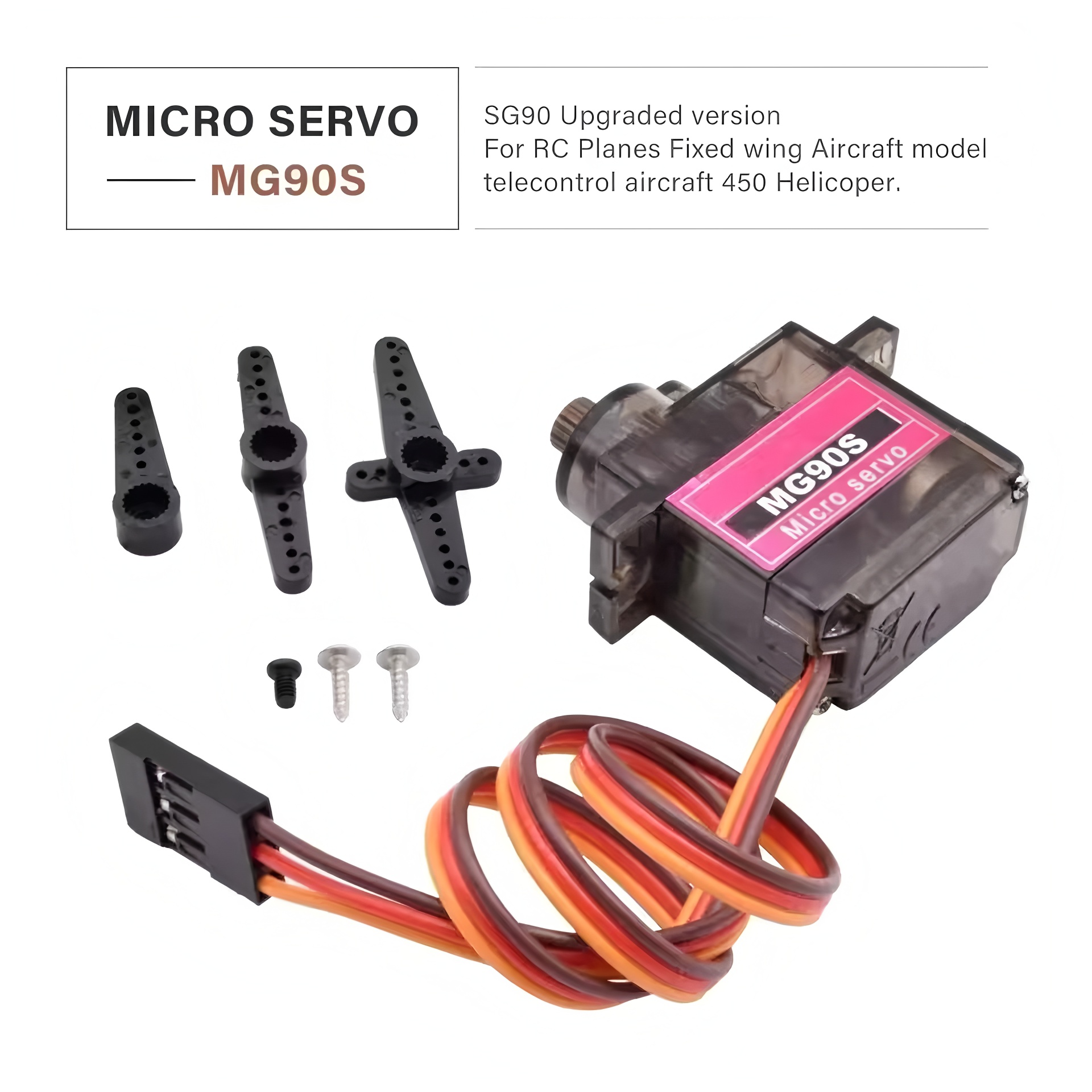 4/5/10/20pcs MG90S Micro Servo - Sg90 Servo recension och pris