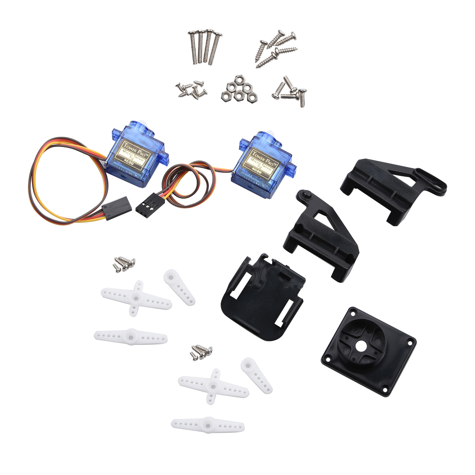 FPV Nylon Dual-Axis Servo Gimb - Servo Kit recension och pris