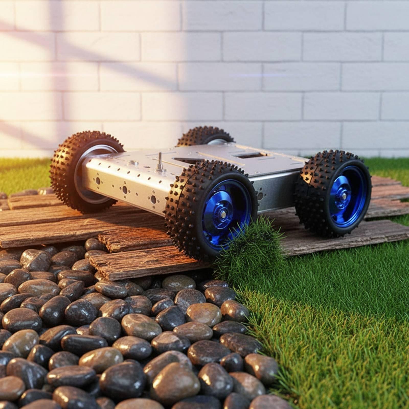 4WD Smart Car understructure.5 - Robot Chassis recension och pris