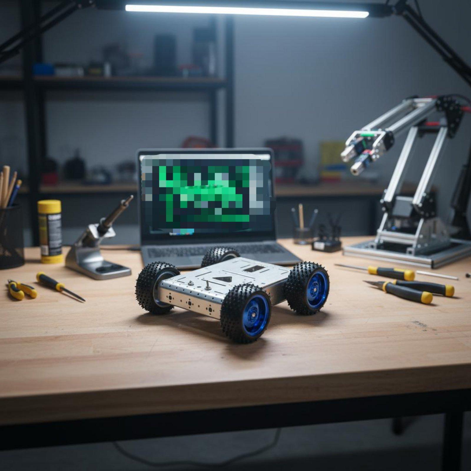 4WD Smart Car understructure.5 - Robot Chassis recension och pris