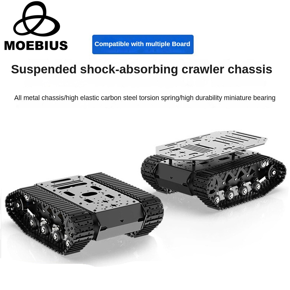 10KG Payload Metal Shock Absor - Tracked Robot Chassis recension och pris