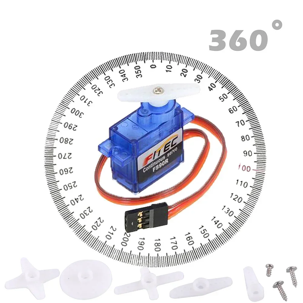 4Sets Feetech FS90R Servo 360  - Micro Servo recension och pris