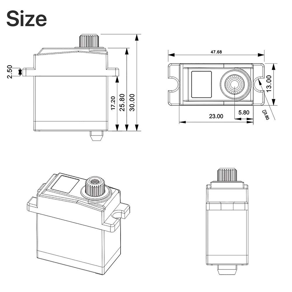 9imod 2065 7KG Digital Micro S - Micro Servo recension och pris