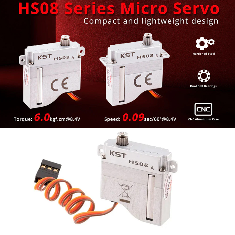 KST HS08A / HS08B HV Digital M - Micro Servo recension och pris